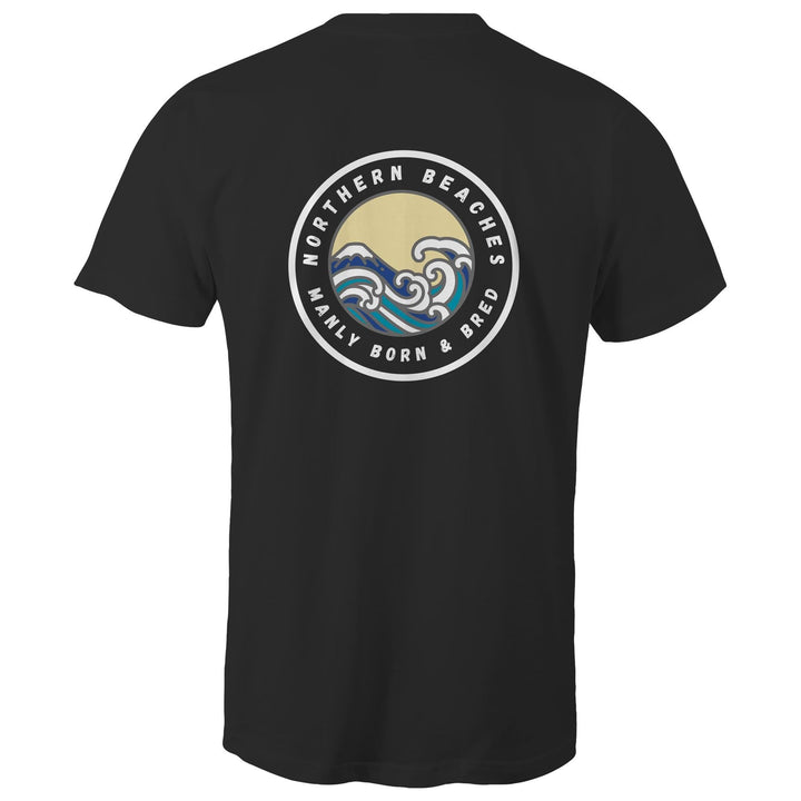 Manly Born and Bred Northern Beaches Sydney Australia Printed Logo T-Shirt Ogo Merch