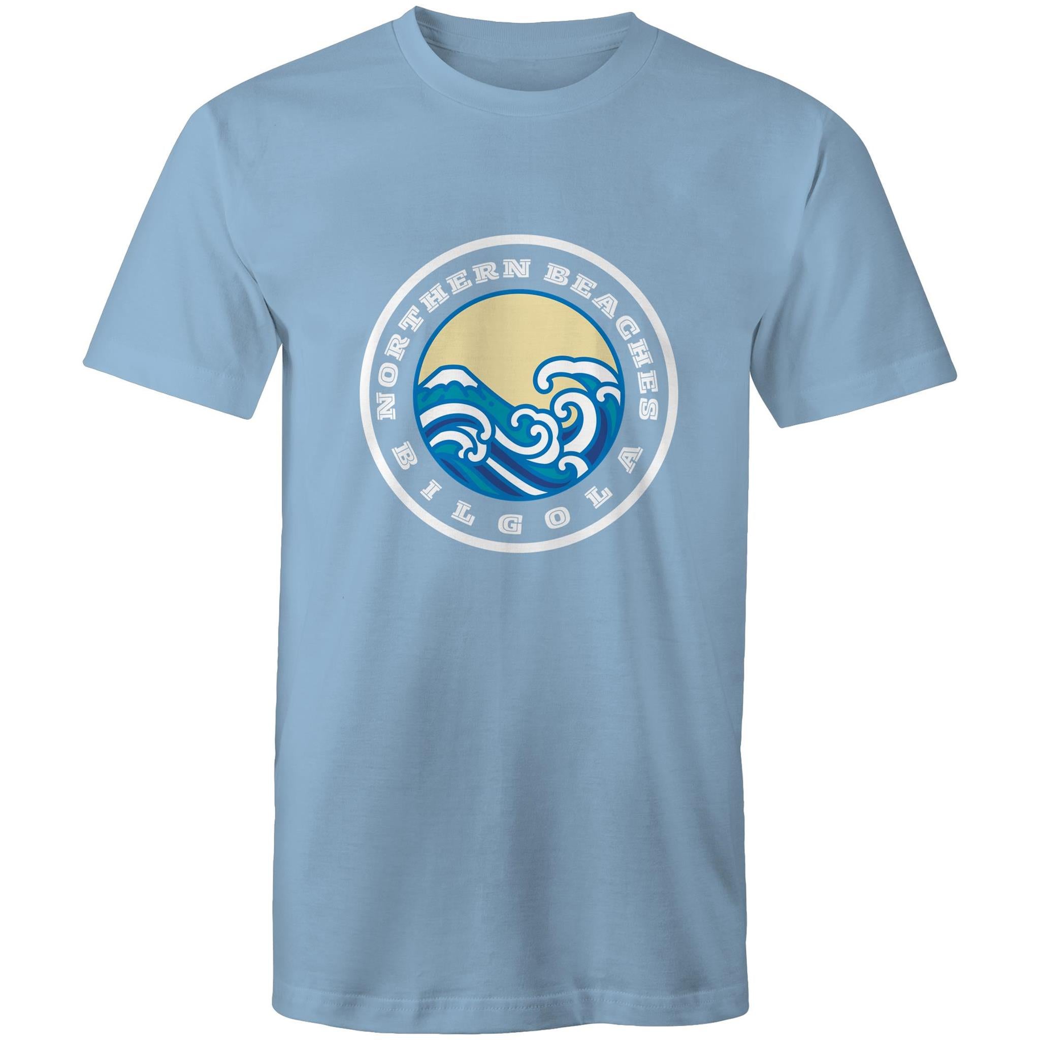 Northern Beaches Bilgola custom logo printed on AS Colour Staple - Mens T-Shirt 