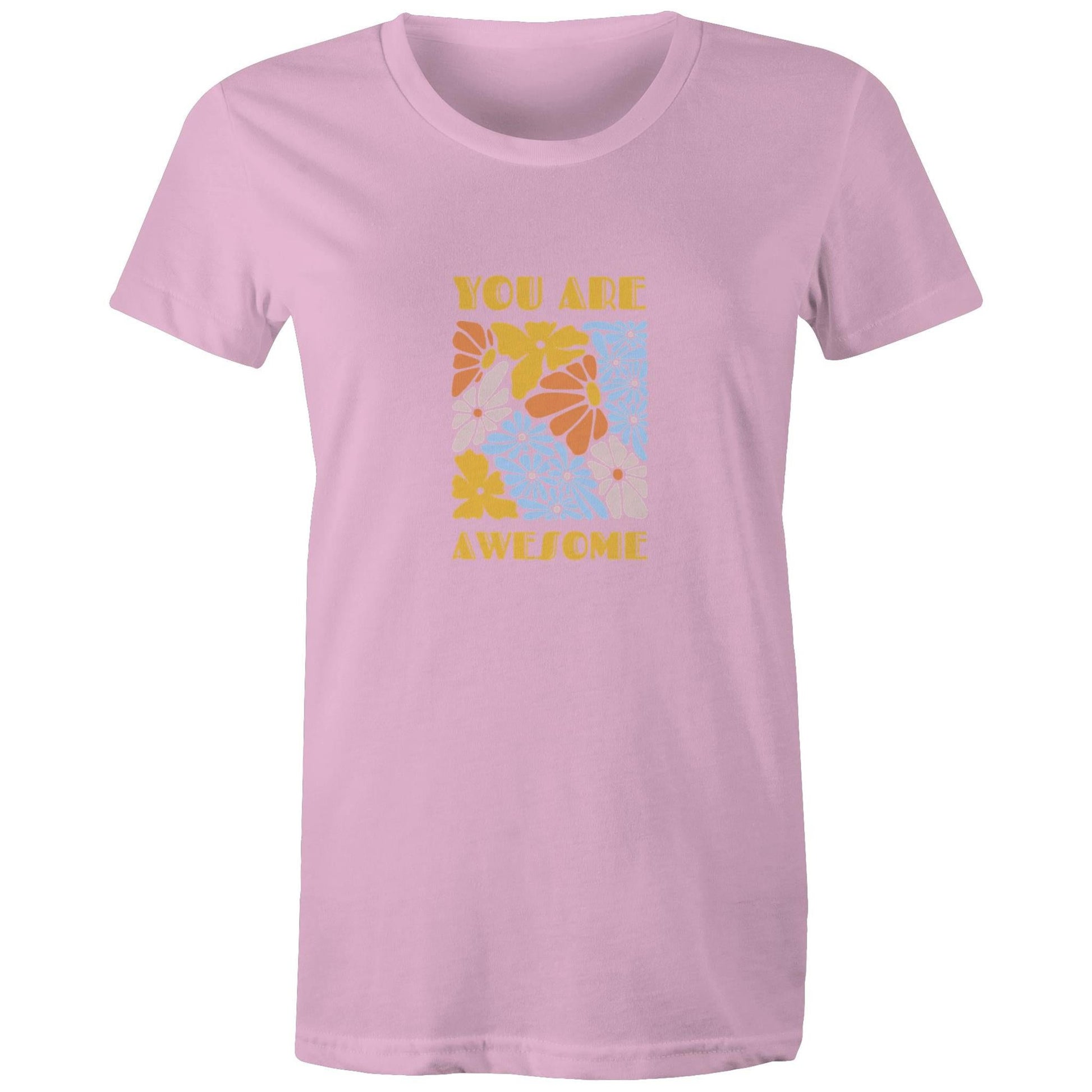Women's Maple Tee You are Awesome 