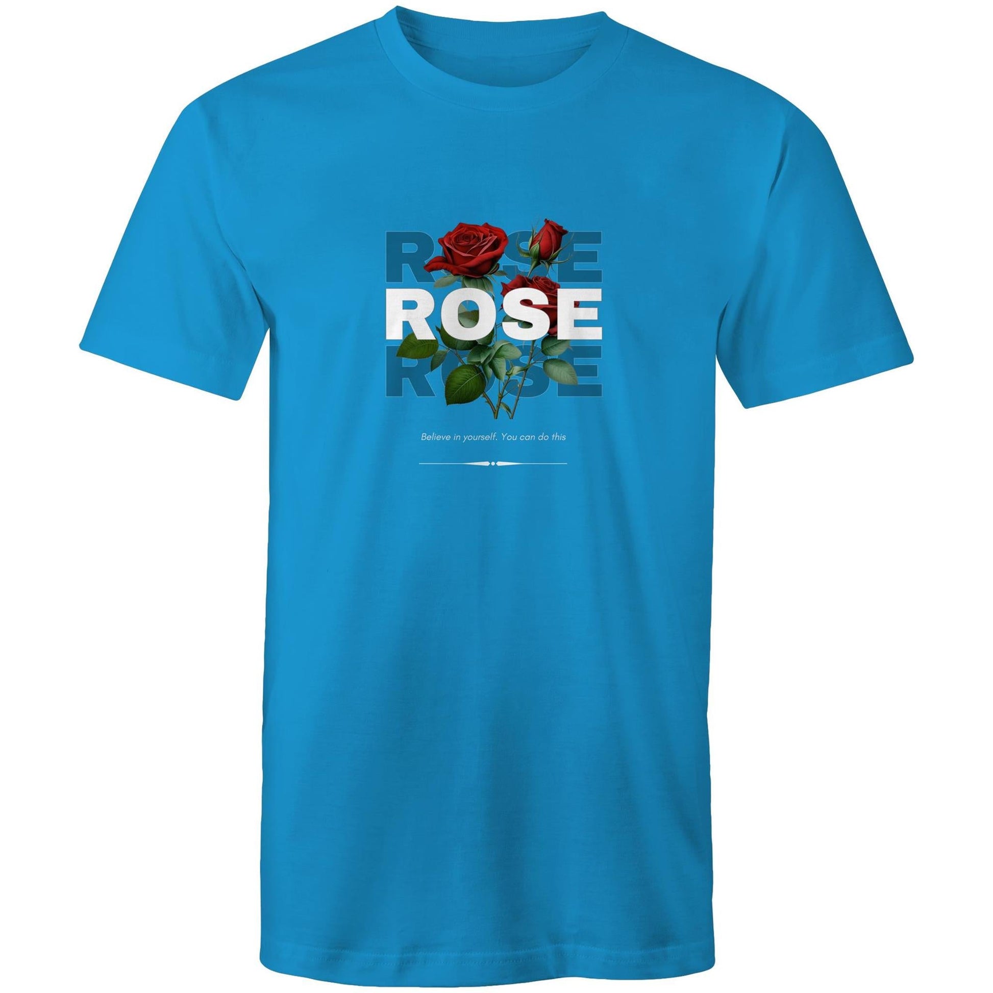 T-Shirt Rose Logo Print 