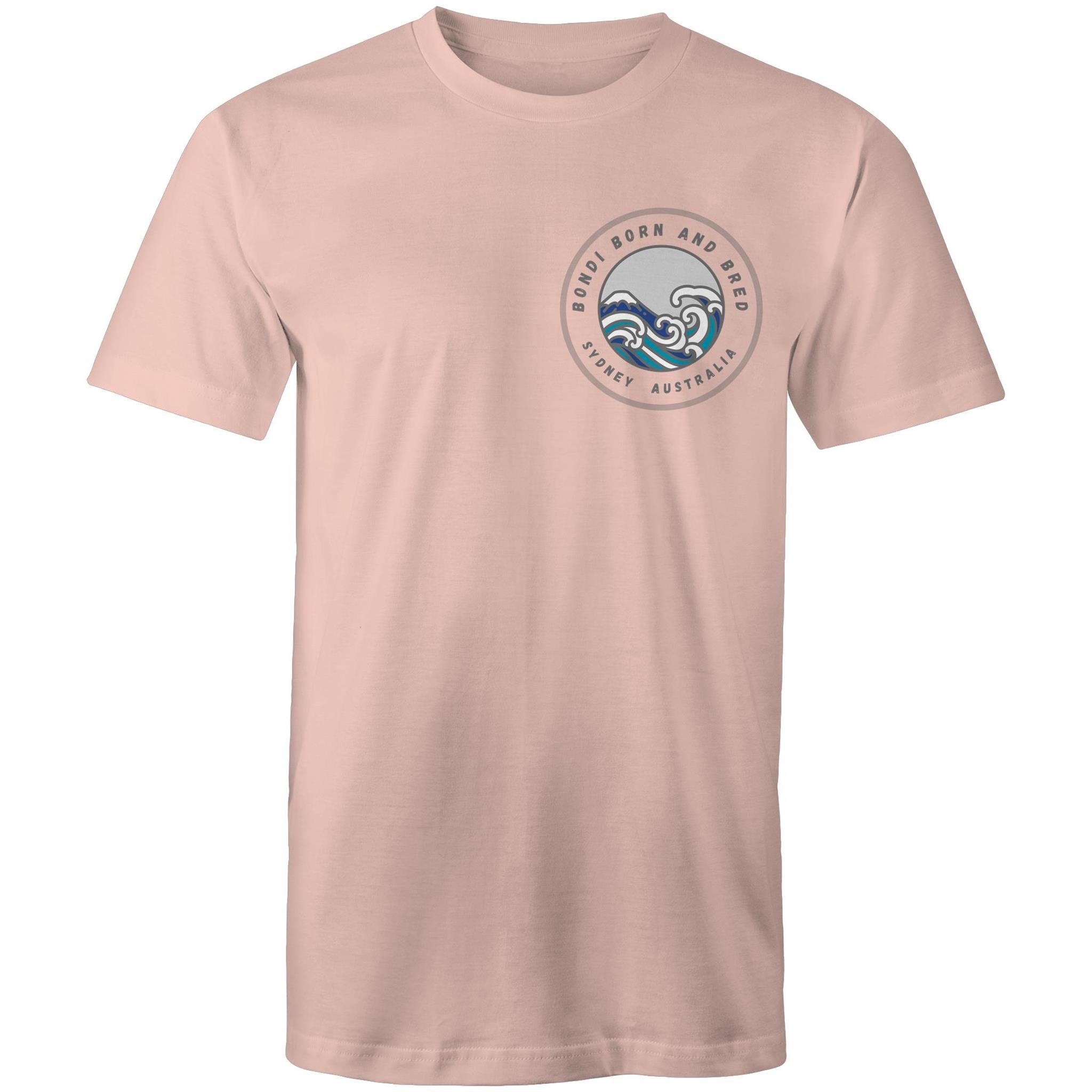 AS Colour Staple - Mens T-Shirt Bondi Born and Bred custom logo front Ogo Merch