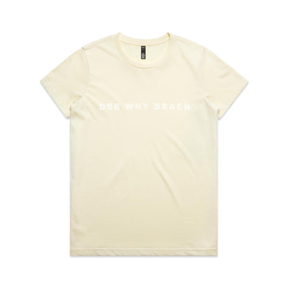 Dee Why Beach AS Colour Women's Maple Tee 