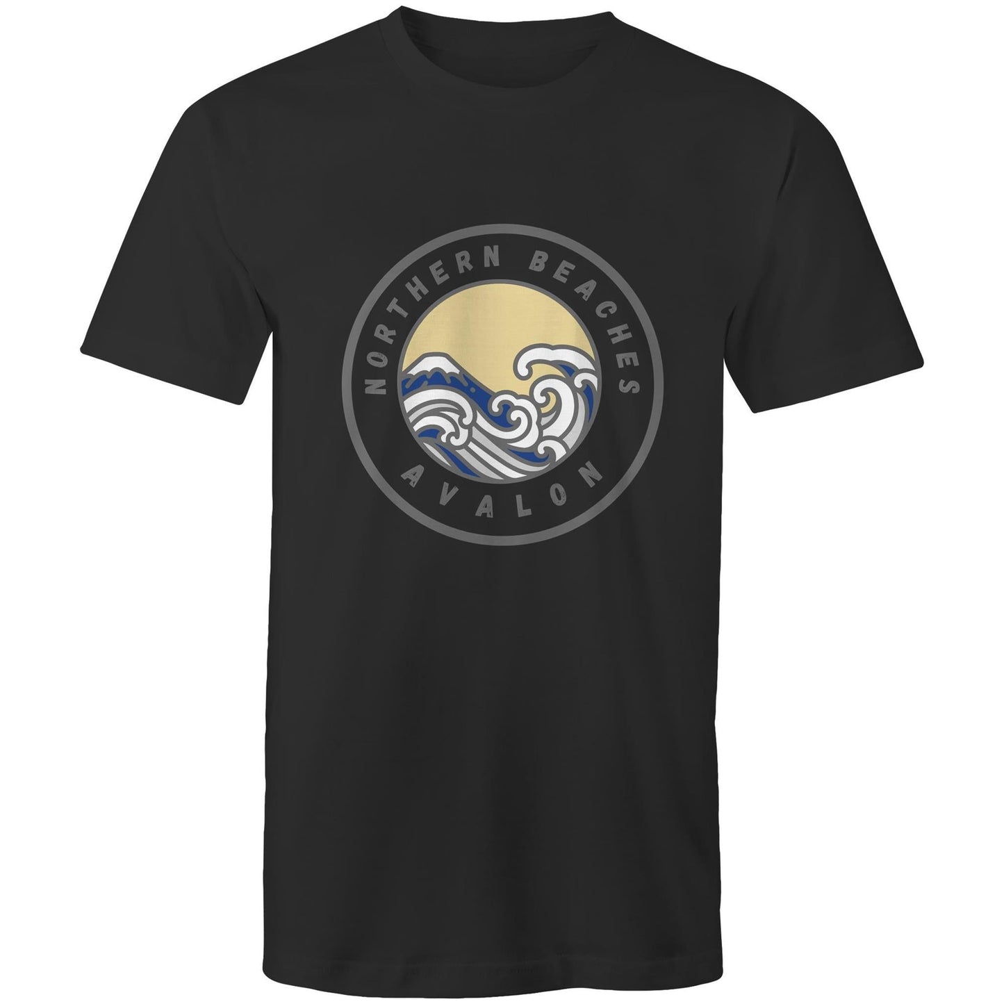 AS Colour Staple - Mens T-Shirt Avalon logo front - Lost Manly Shop
