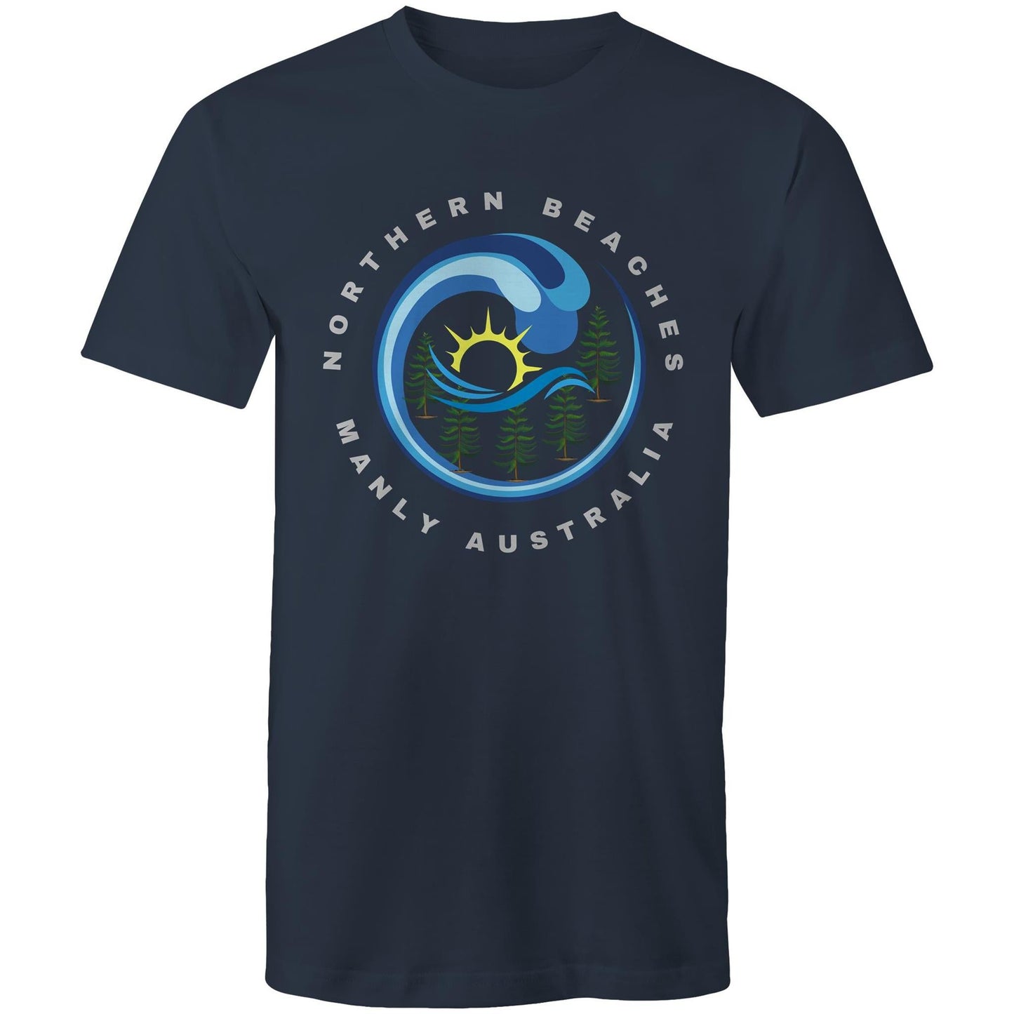 Manly Northern Beaches Sydney Australia Printed Logo T-Shirt Ogo Merch