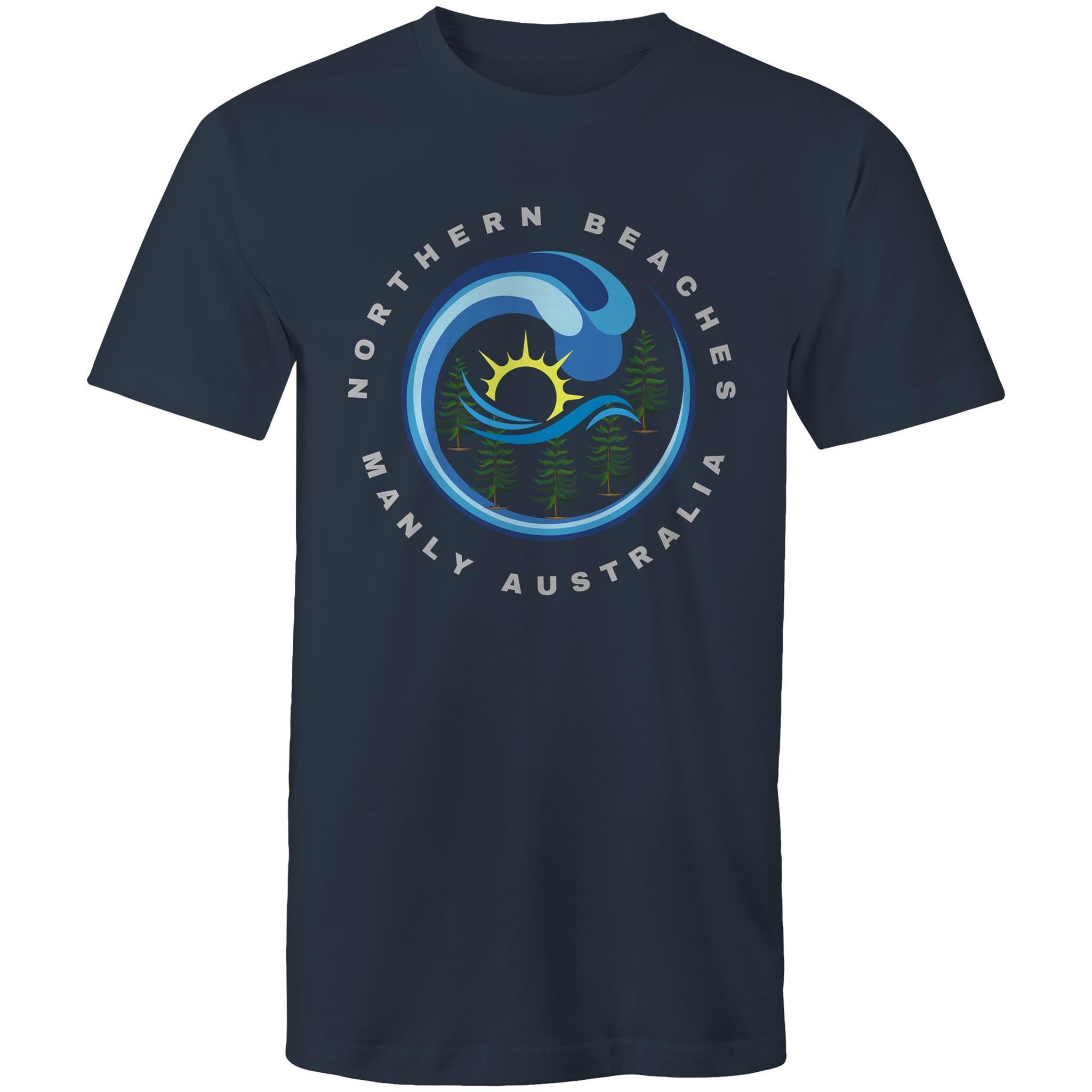 Manly Northern Beaches Sydney Australia Printed Logo T-Shirt Ogo Merch