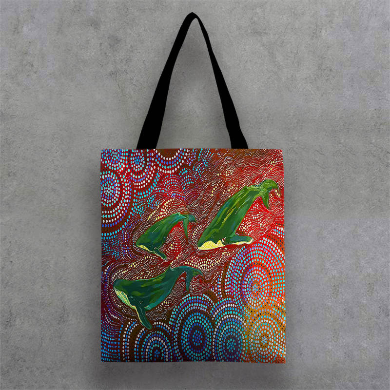 Colourful Canvas Totes Sydney By the Sea Art Designs Customisation - Lost Manly Shop