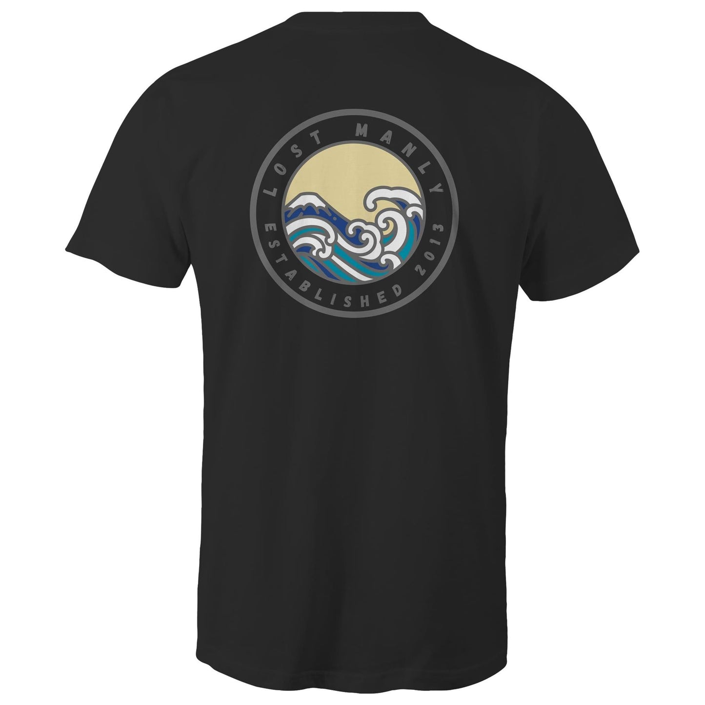 Lost Manly Northern Beaches Sydney Australia logo Printed T-Shirt Ogo Merch