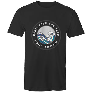AS Colour Staple - Mens T-Shirt Bondi Born and Bred custom logo front Ogo Merch
