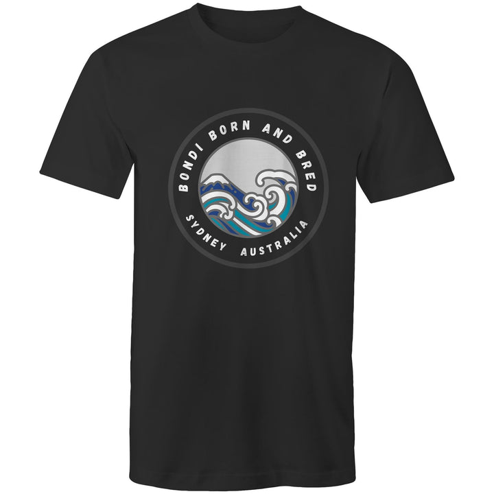 AS Colour Staple - Mens T-Shirt Bondi Born and Bred custom logo front Ogo Merch