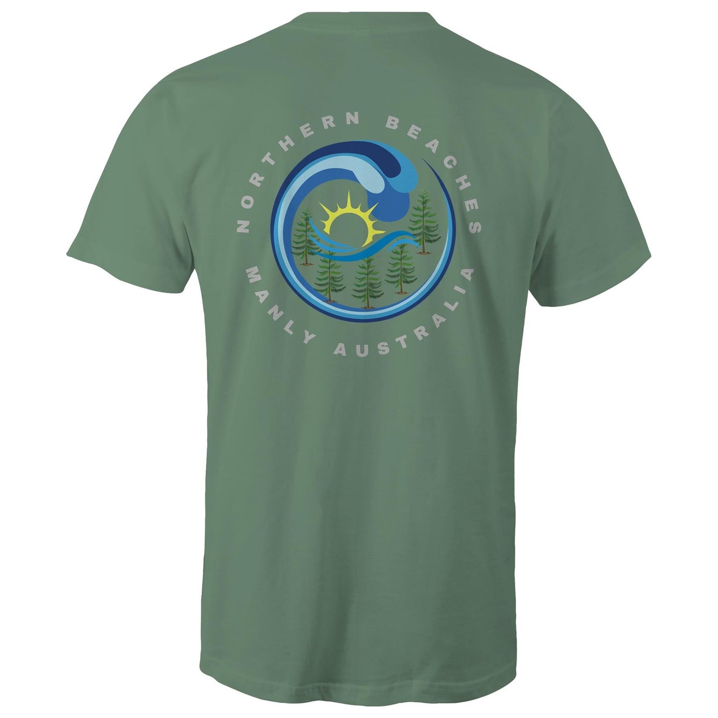 Manly Northern Beaches Sydney Australia Printed Logo T-Shirt Ogo Merch