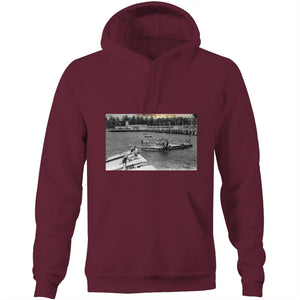 Northern Beaches Vintage Graphic Pocket Hoodie Sweatshirt 