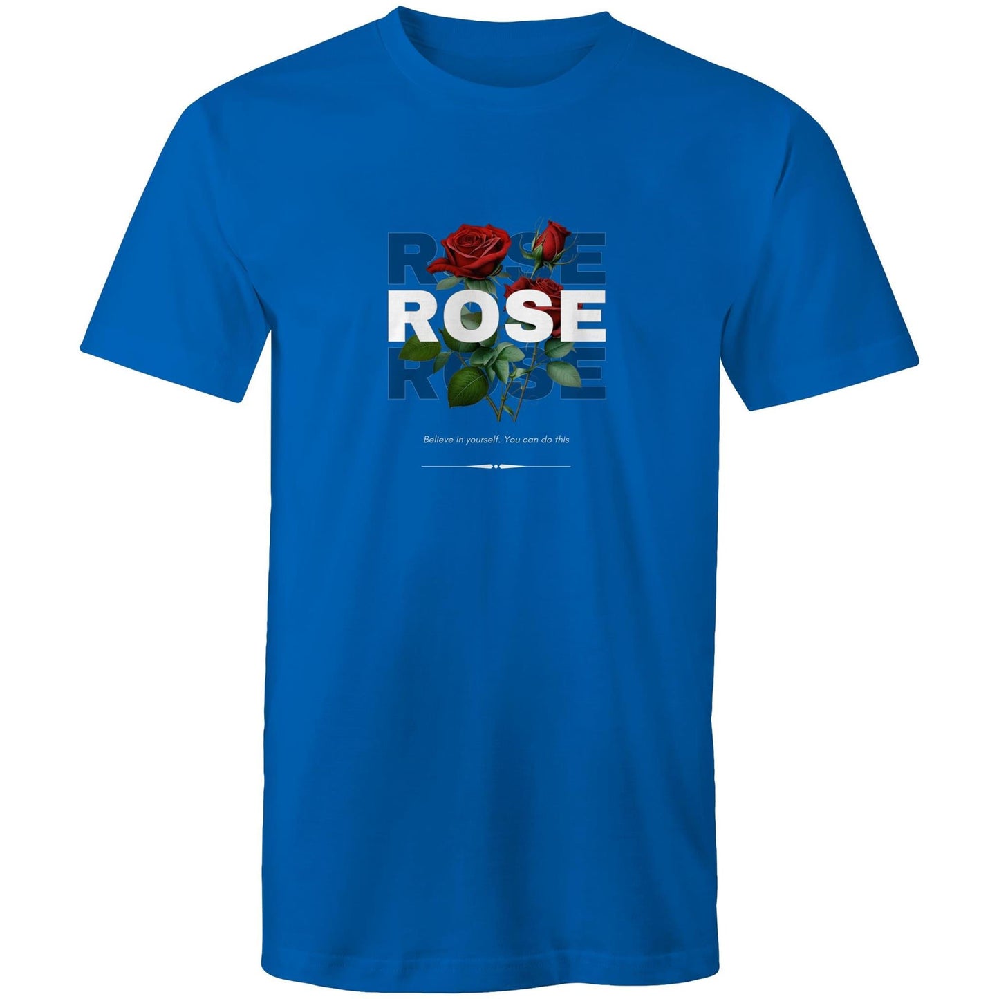 T-Shirt Rose Logo Print 