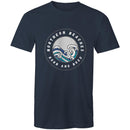 Northern Beaches Born and Bred custom logo printed on AS Colour Staple - Mens T-Shirt 