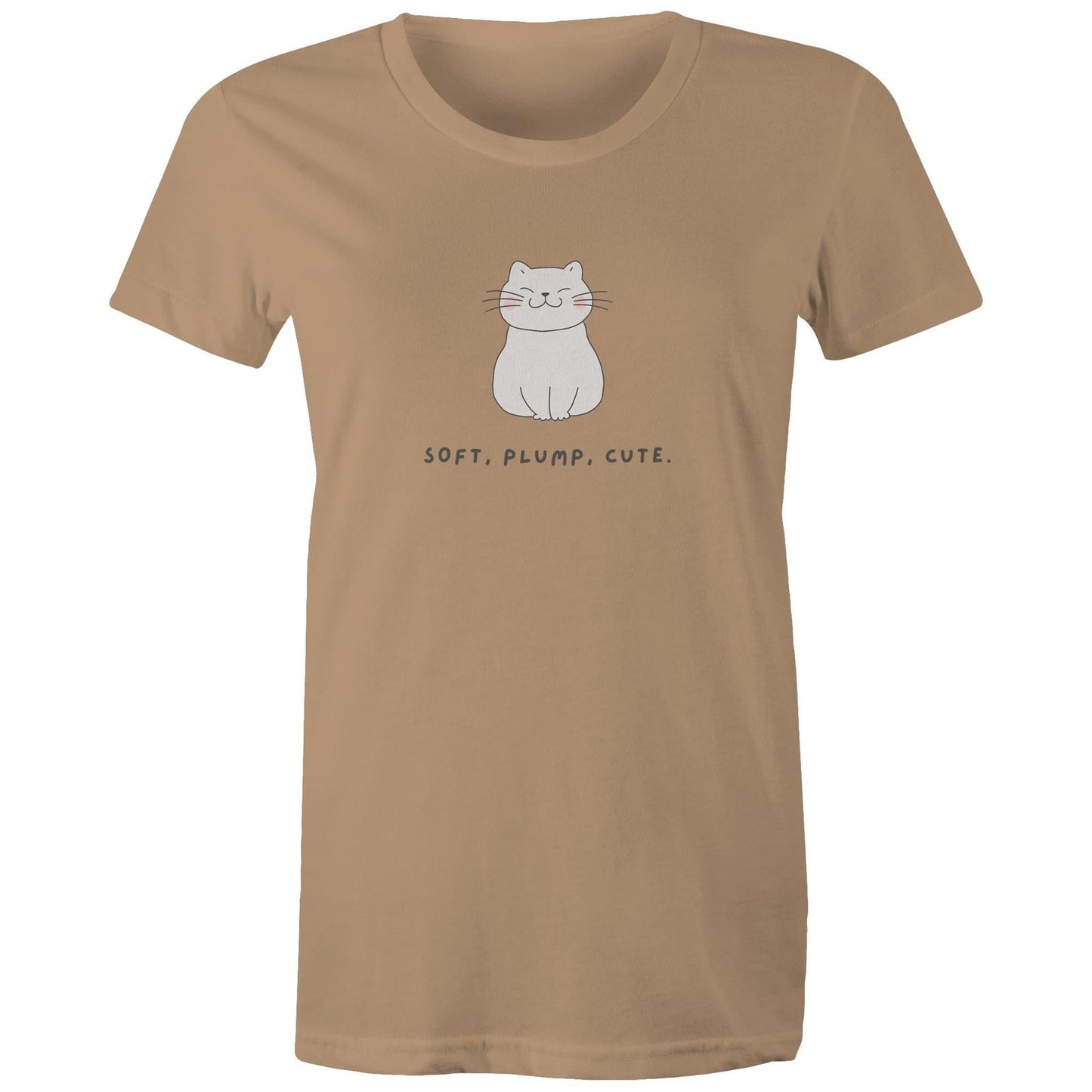 Women's Maple Tee Soft Plump Cute Print 