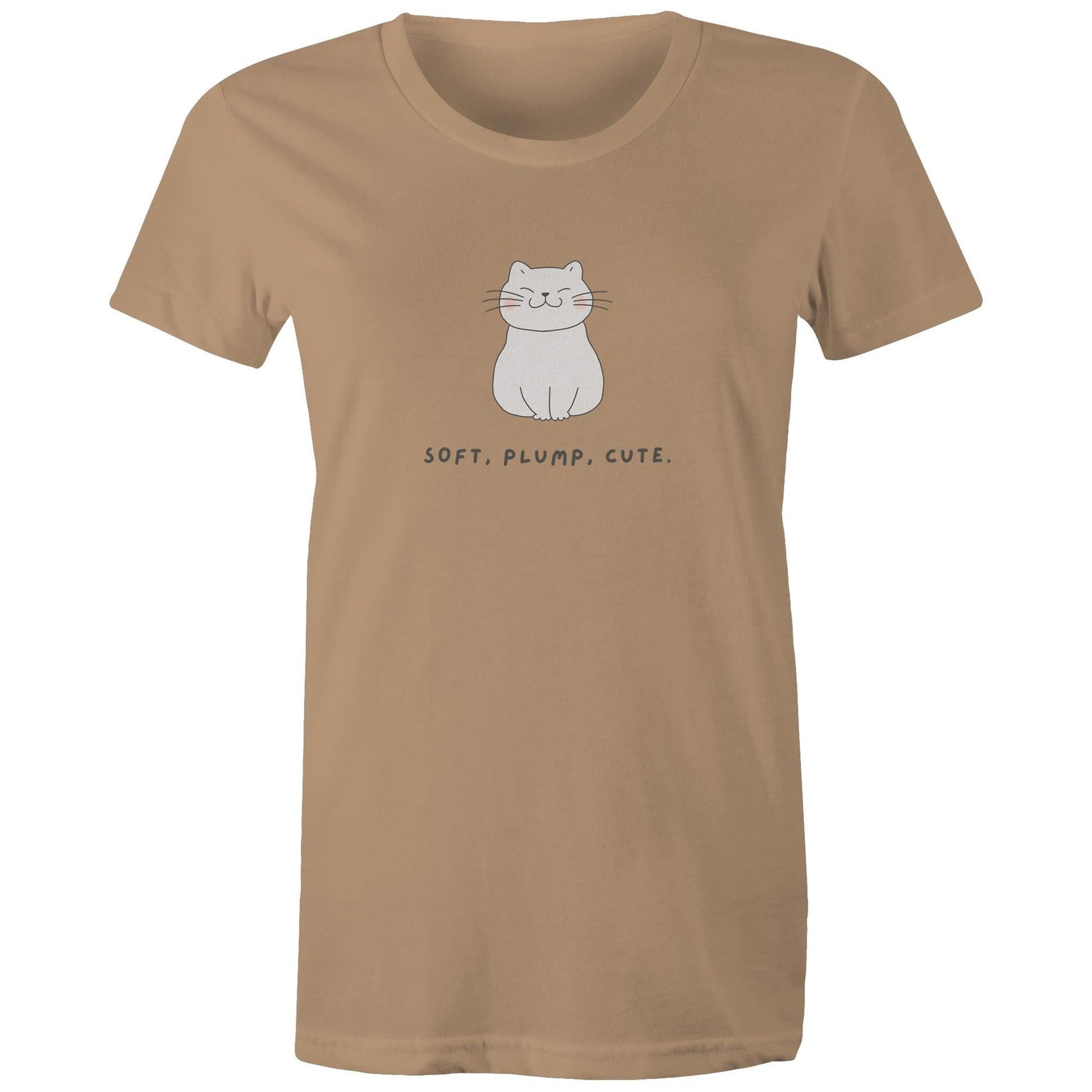 Women's Maple Tee Soft Plump Cute Print 