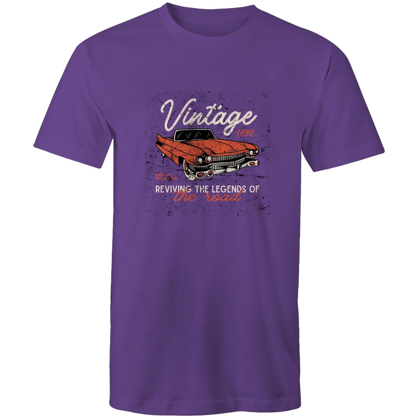 T-Shirt Vintage Revive the Legends of the Road 