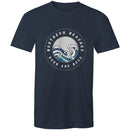 Northern Beaches Born n Bred custom logo printed on AS Colour Staple - Mens T-Shirt 