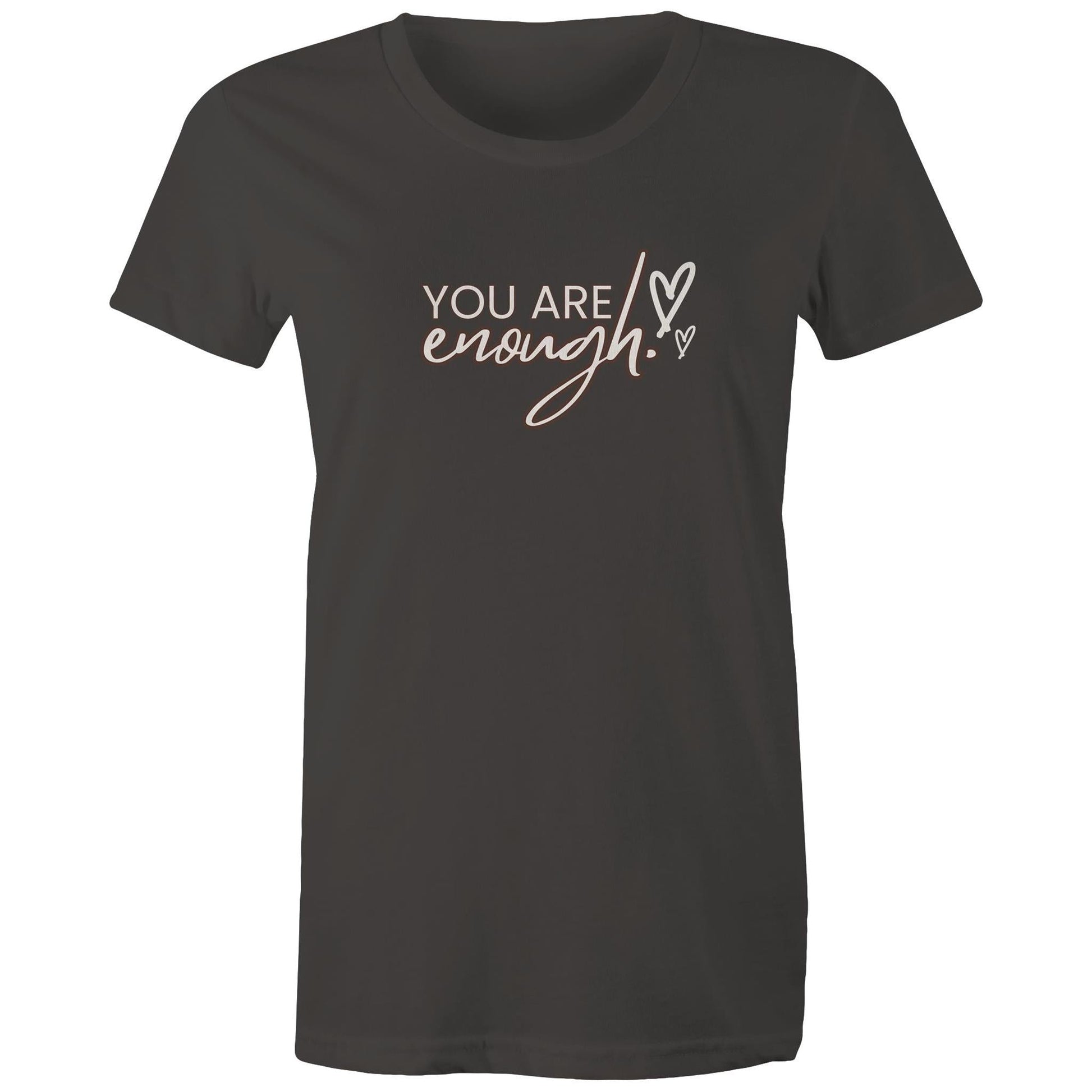 Women's Maple Tee You are Enough Print 
