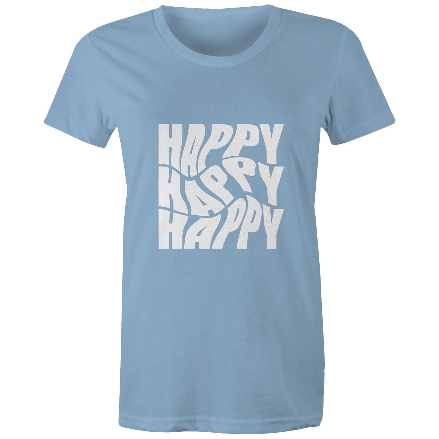 Women's Maple Tee Happy 