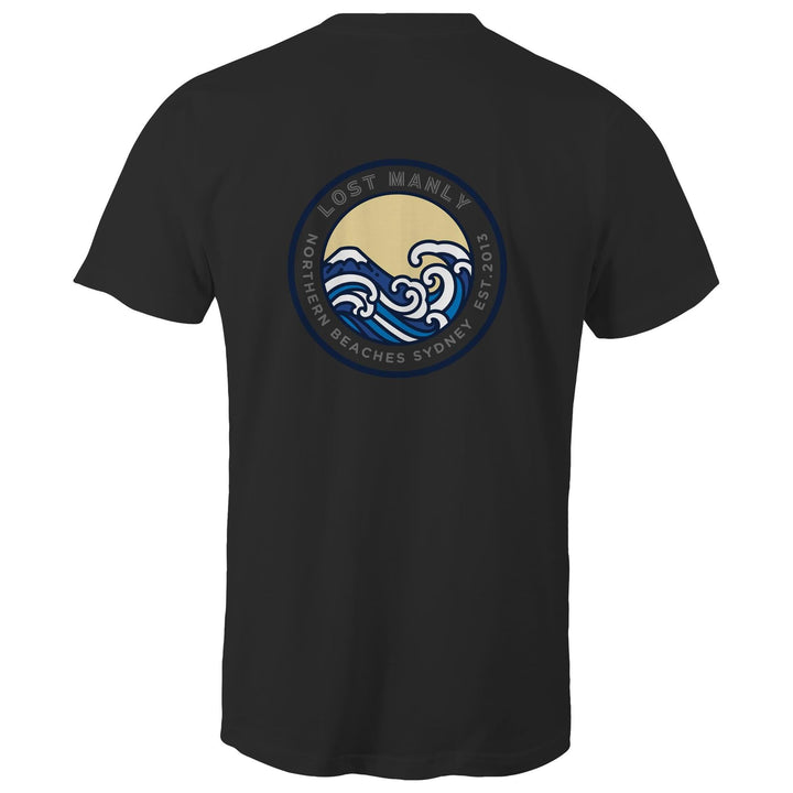 Lost Manly Northern Beaches Sydney Australia Printed Logo T-Shirt Ogo Merch