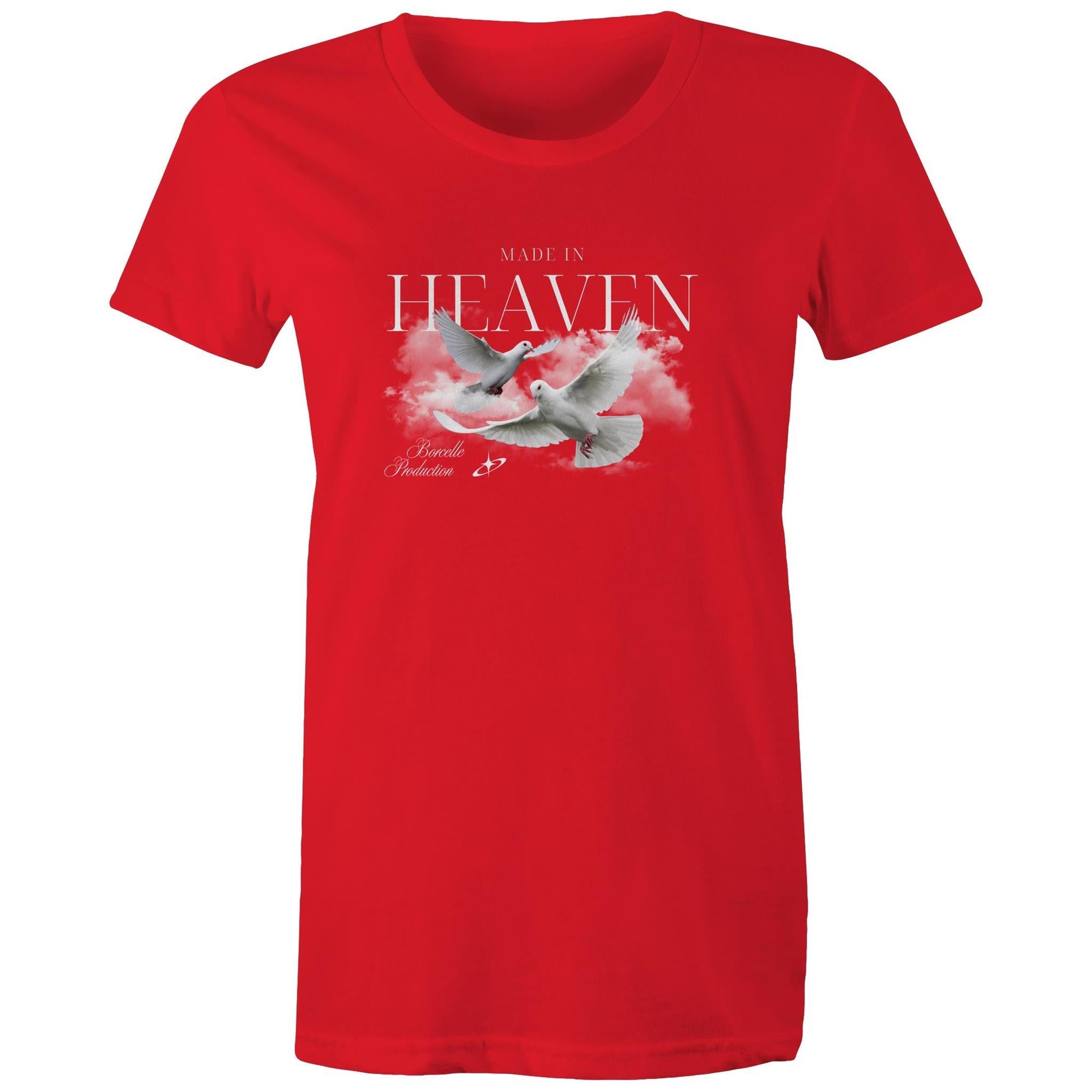 Women's Maple Tee Made in Heaven Print 