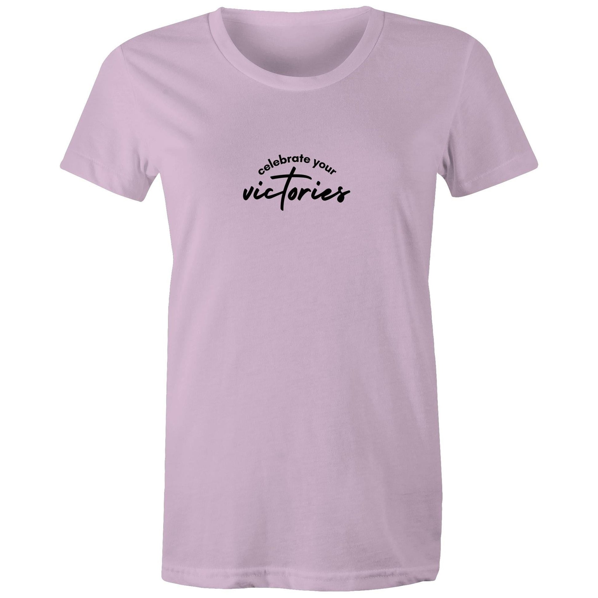Women's Maple Tee Celebrate your Victories 