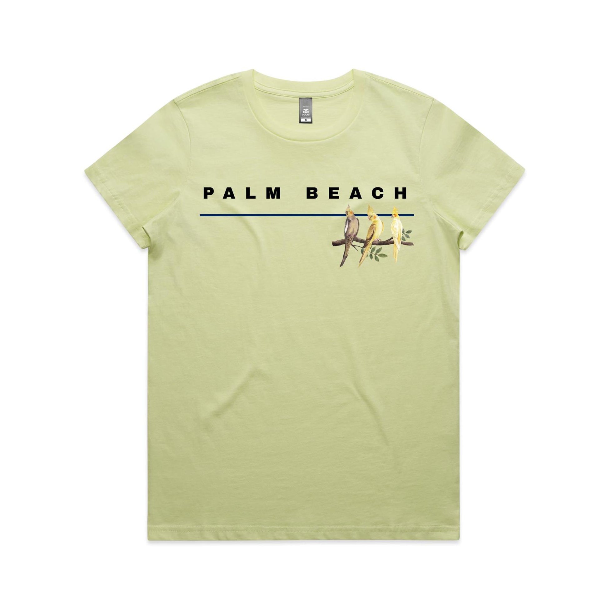 Lost Manly Custom Palm Beach Logo Edition AS Colour Women's Maple Tee - Lost Manly Shop