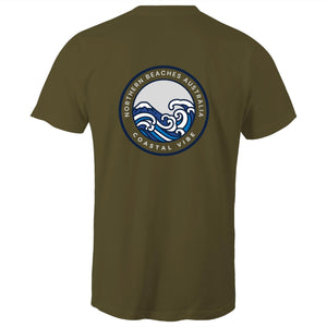 Coastal Vibe Northern Beaches Sydney Australia Printed Logo T-Shirt Ogo Merch