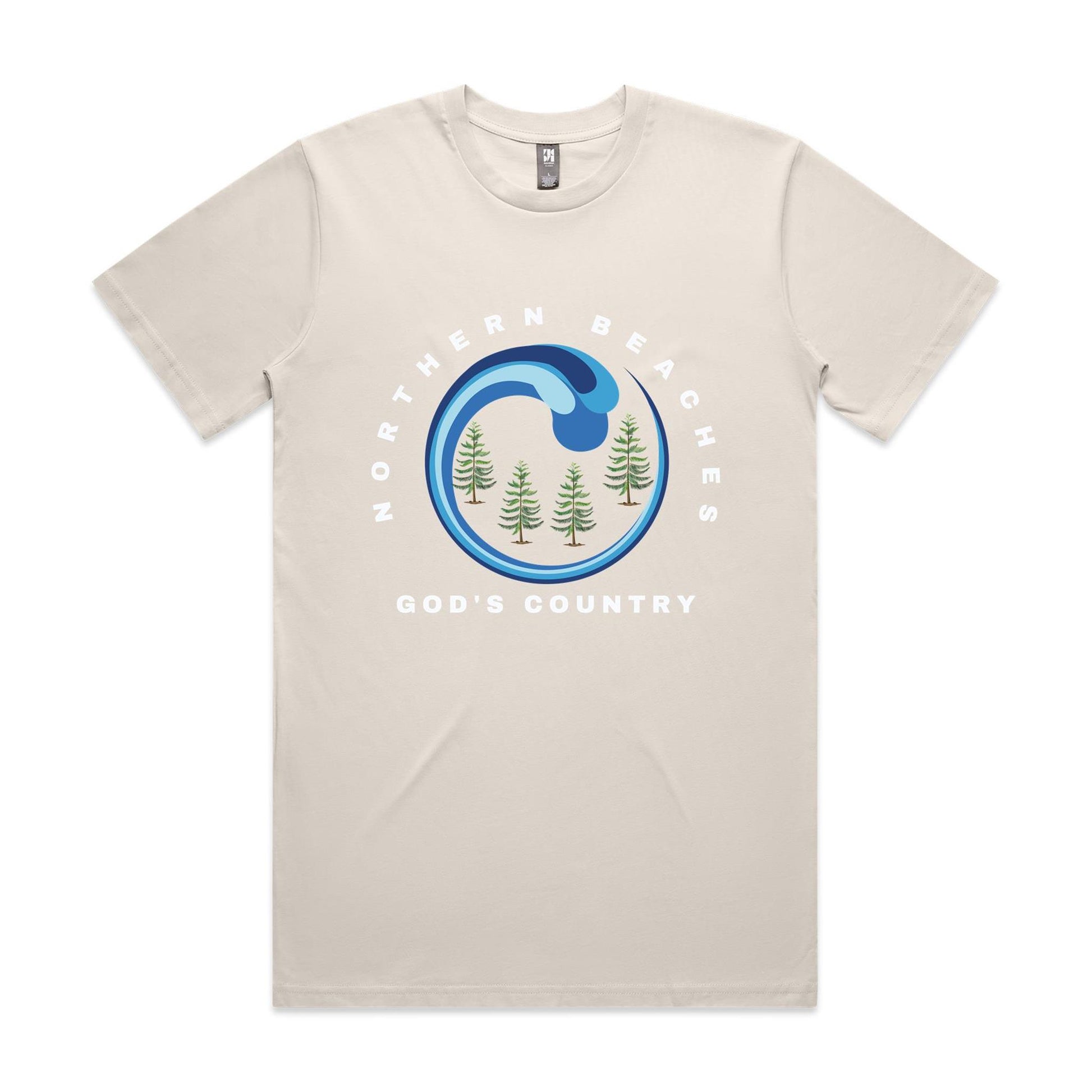 Lost Manly custom logo God's Country edition AS Colour - Classic Tee - Lost Manly Shop