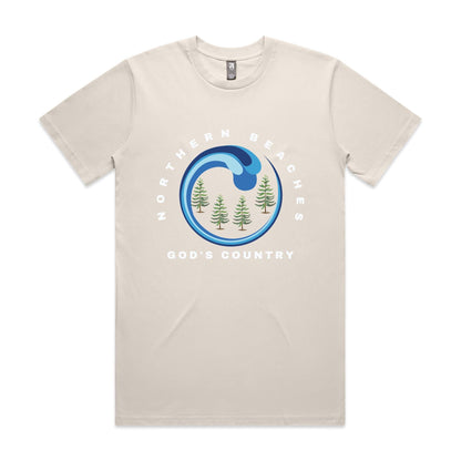 Lost Manly custom logo God's Country edition AS Colour - Classic Tee - Lost Manly Shop