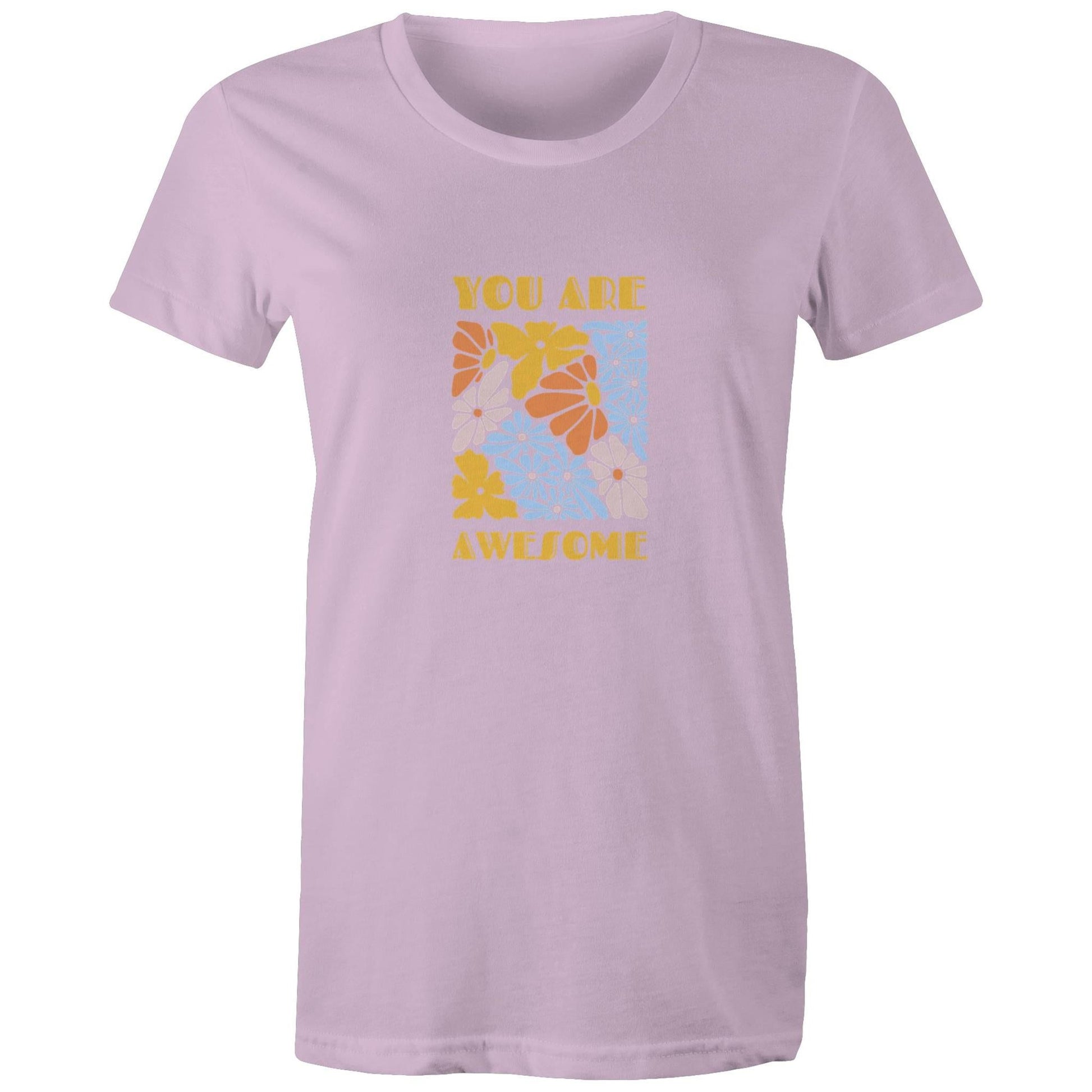Women's Maple Tee You are Awesome 