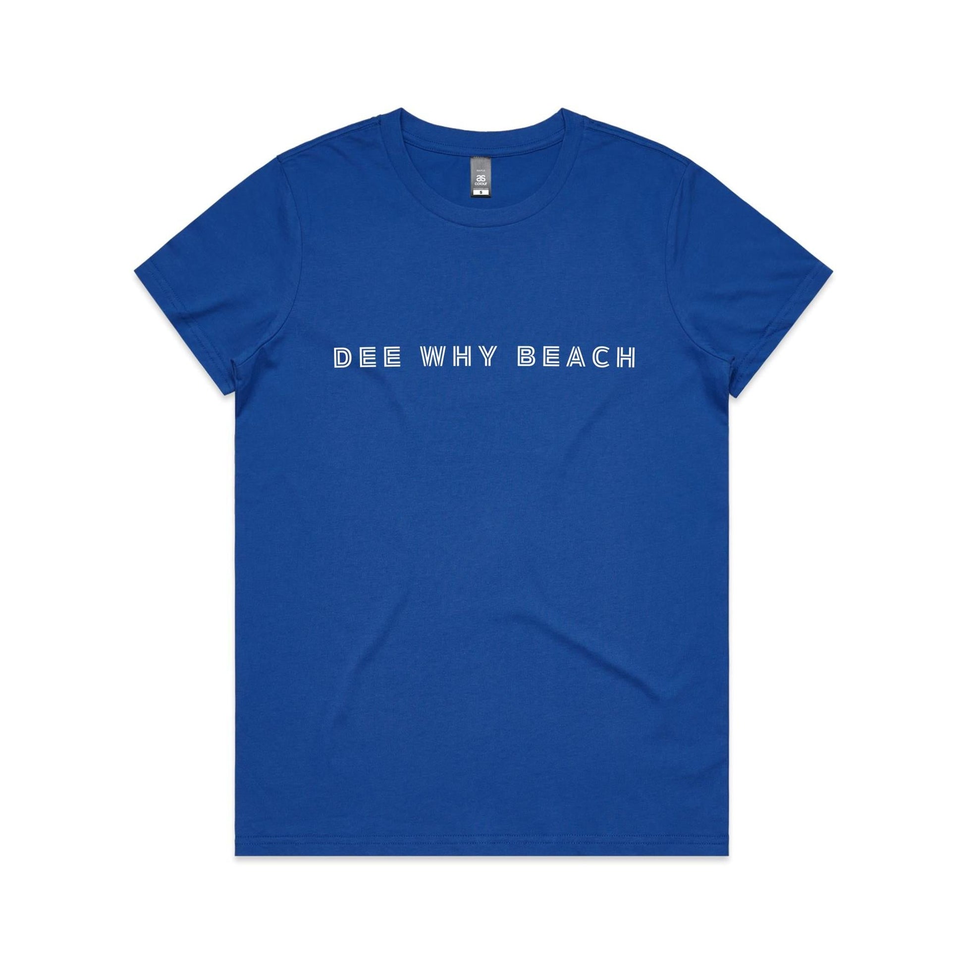 Dee Why Beach AS Colour Women's Maple Tee 