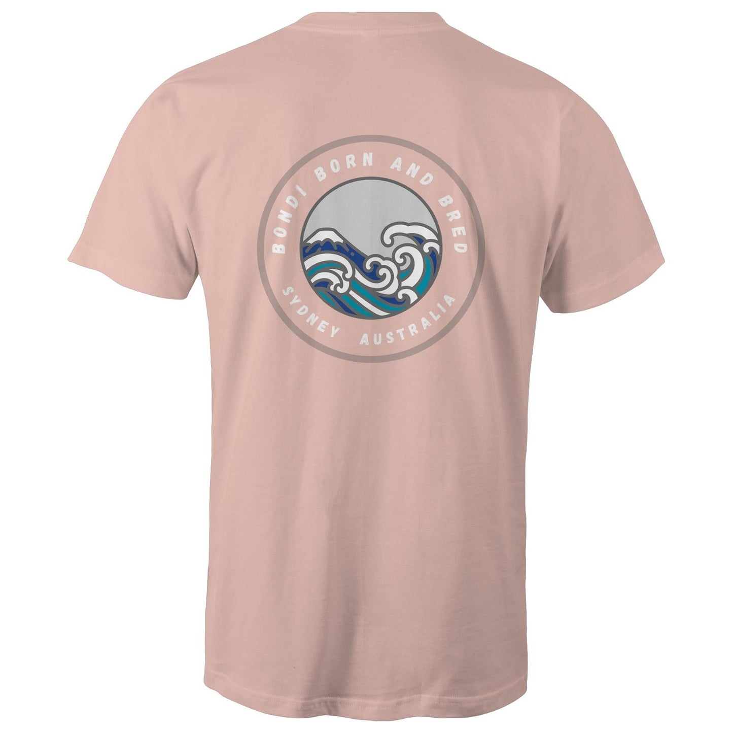 AS Colour Staple - Mens T-Shirt Bondi Born and Bred custom logo front and back (Copy) Ogo Merch
