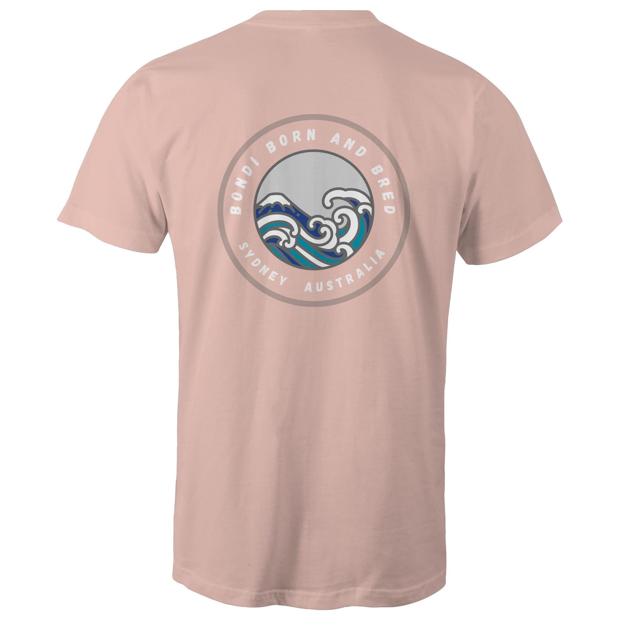 AS Colour Staple - Mens T-Shirt Bondi Born and Bred custom logo front and back (Copy) Ogo Merch