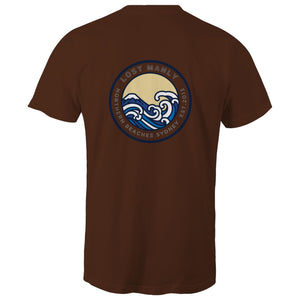 Lost Manly Northern Beaches Sydney Australia Printed Logo T-Shirt Ogo Merch