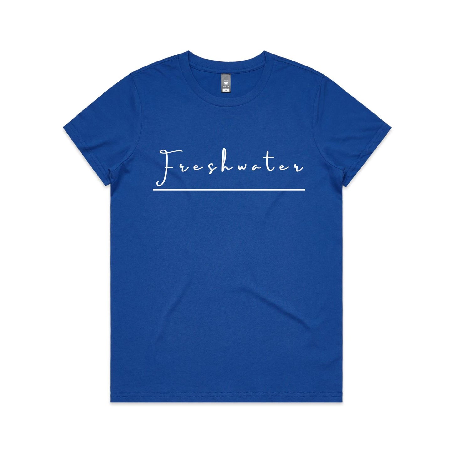 Lost Manly Custom Freshwater Beach Logo Edition AS Colour Women's Maple Tee - Lost Manly Shop