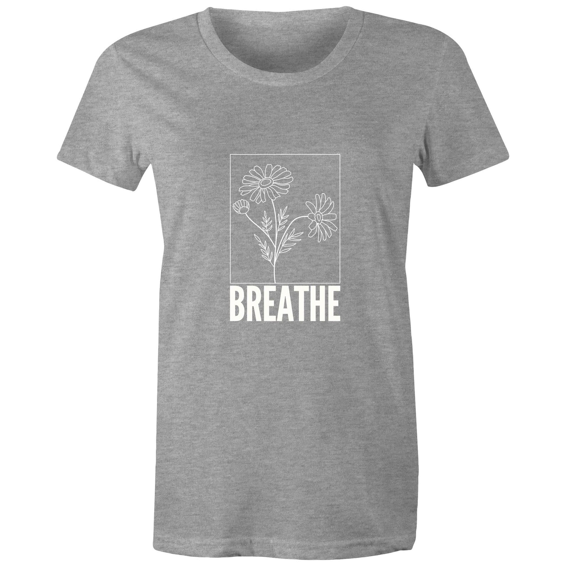 Maple Tee Breathe logo print 