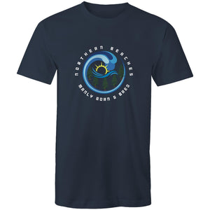 Manly Born n Bred Northern Beaches Sydney Australia Printed Logo T-Shirt Ogo Merch