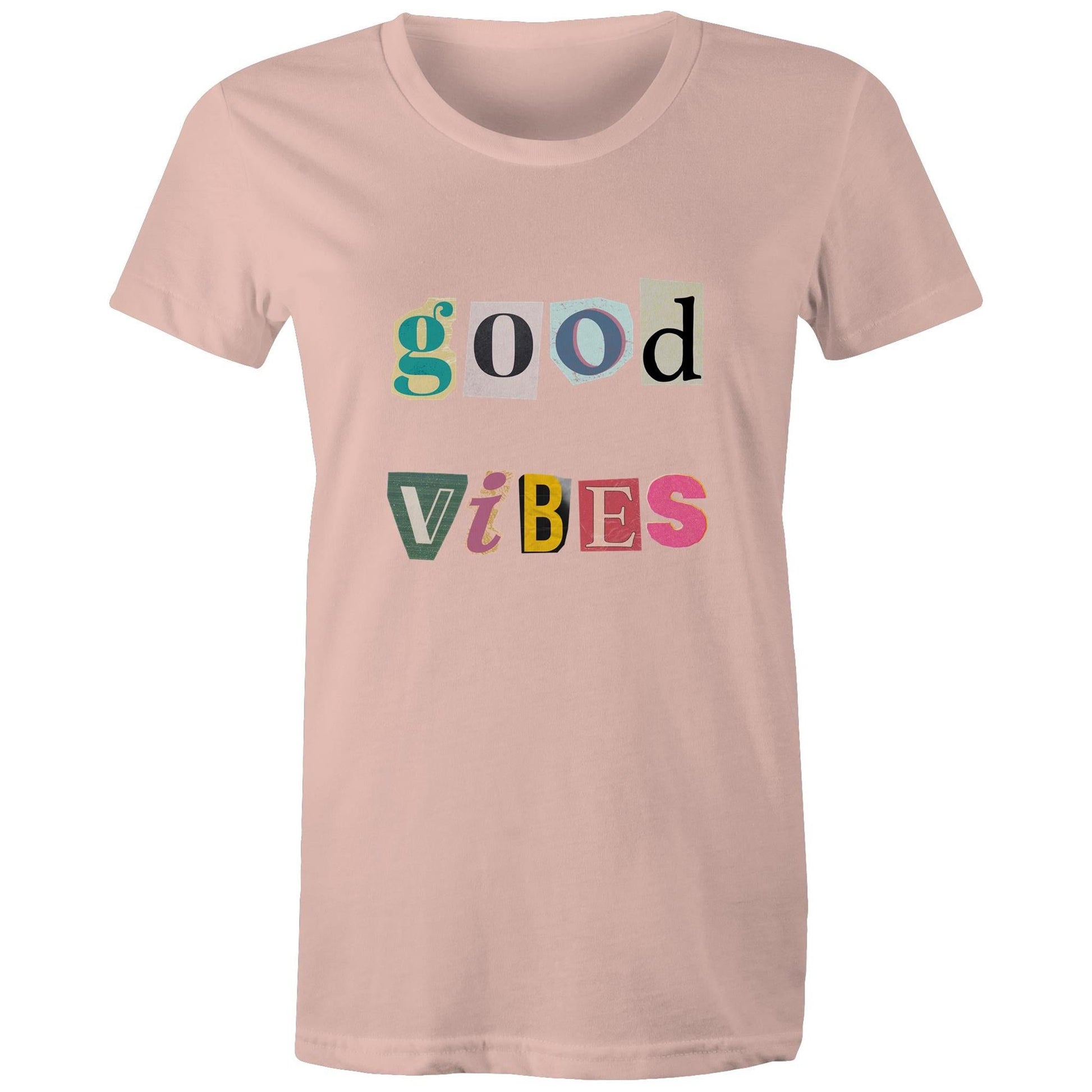 Women's Maple Tee Good Vibes 