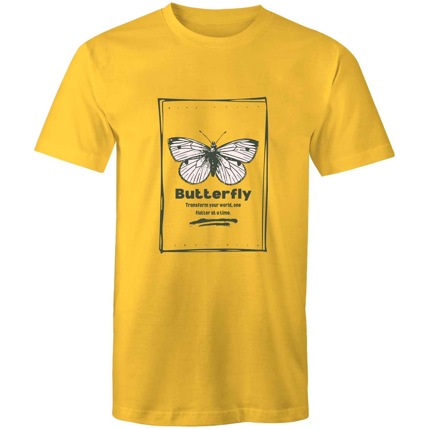Mens T-Shirt Butterfly custom logo 