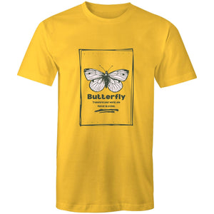 Mens T-Shirt Butterfly custom logo 