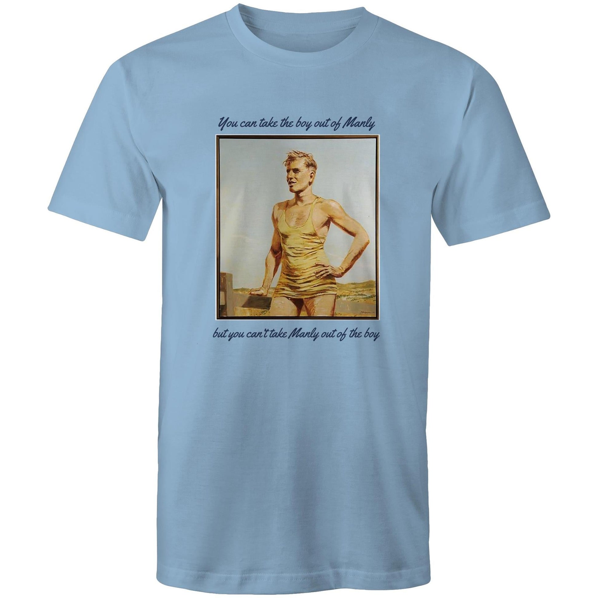 T-Shirt Vintage Print You can take me out of Manly 