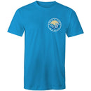 Bondi Born n Bred / Collaroy custom logos printed on AS Colour Staple - Mens T-Shirt 