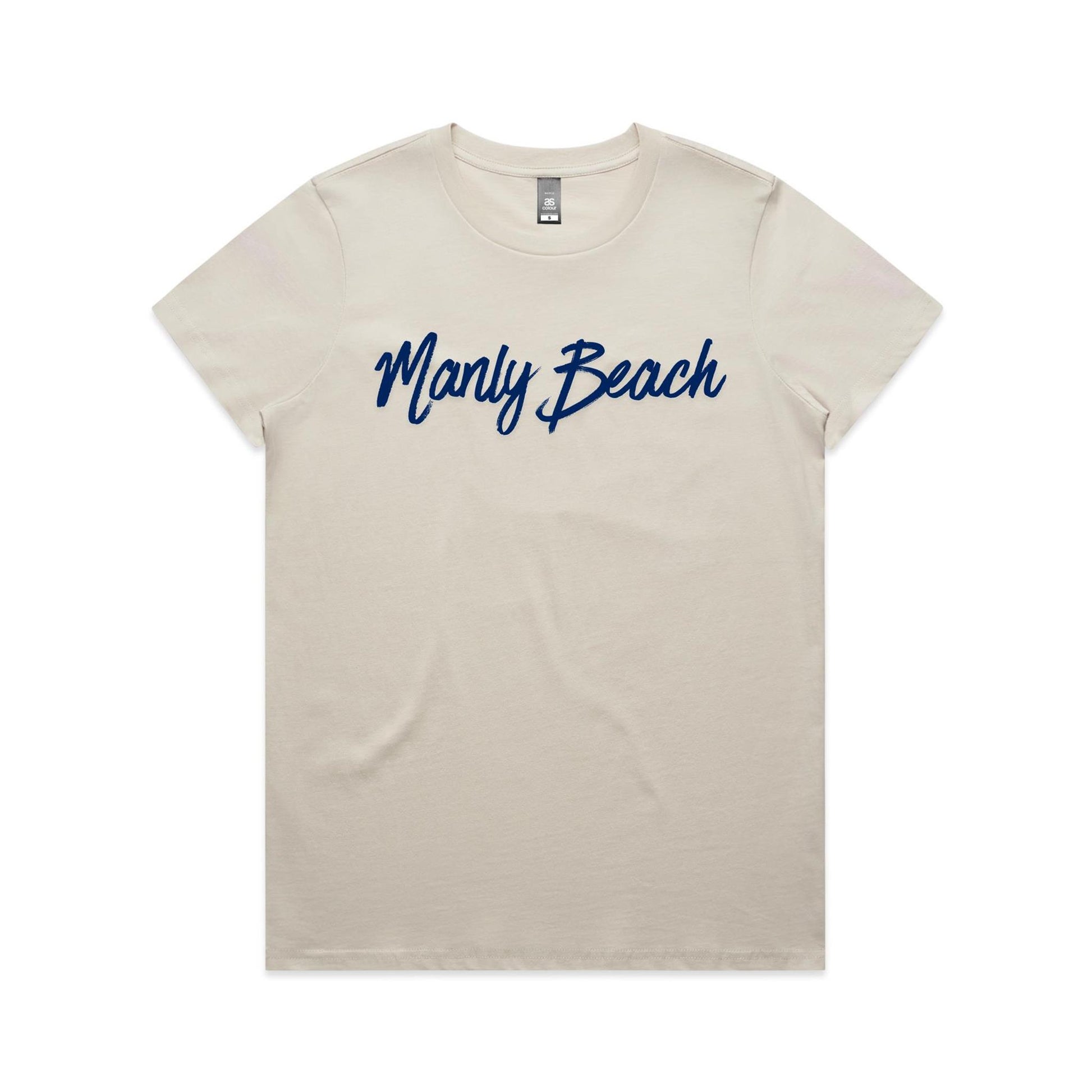 Lost Manly Custom Manly Beach Logo Edition AS Colour Women's Maple Tee - Lost Manly Shop