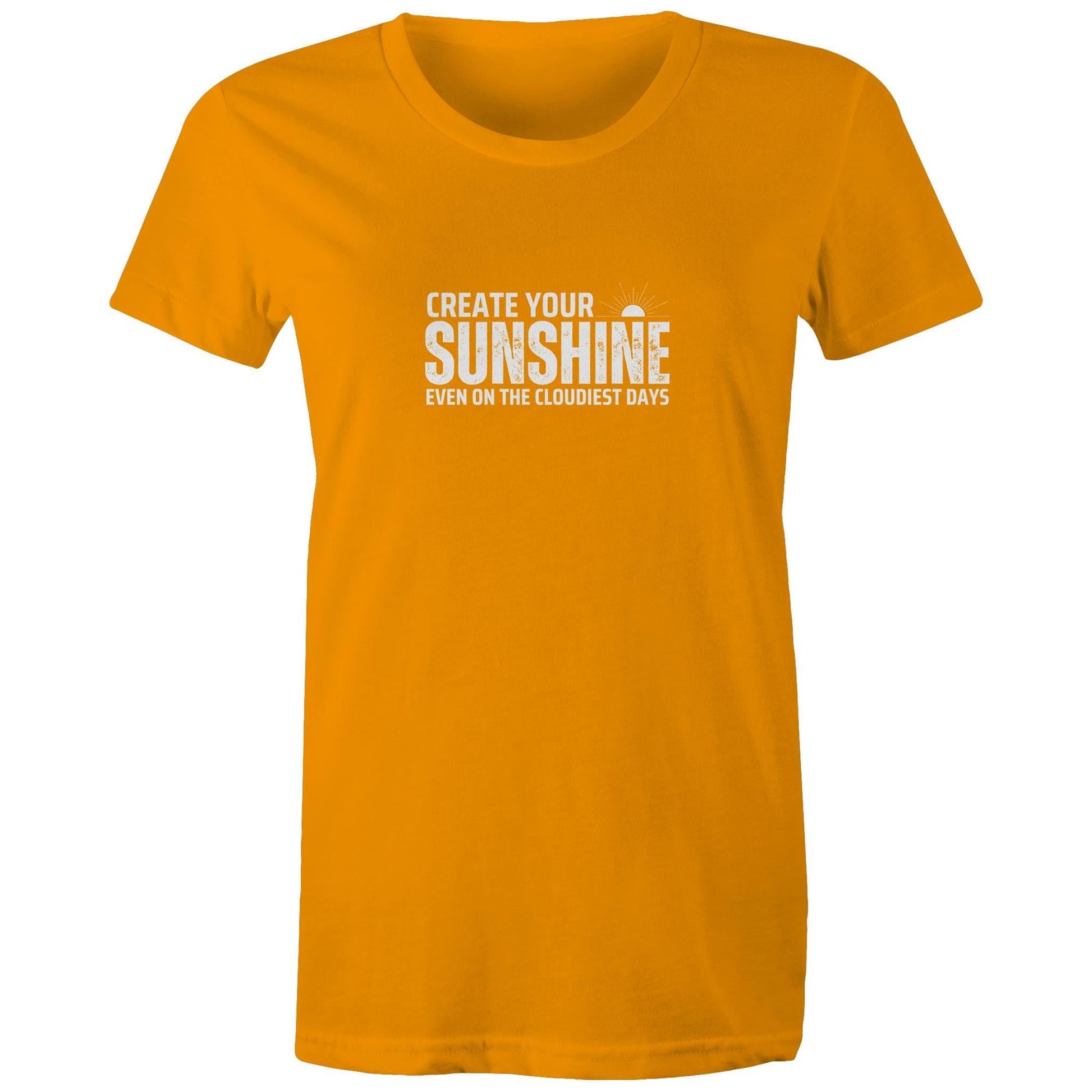 Maple Tee Create your Sunshine Print 