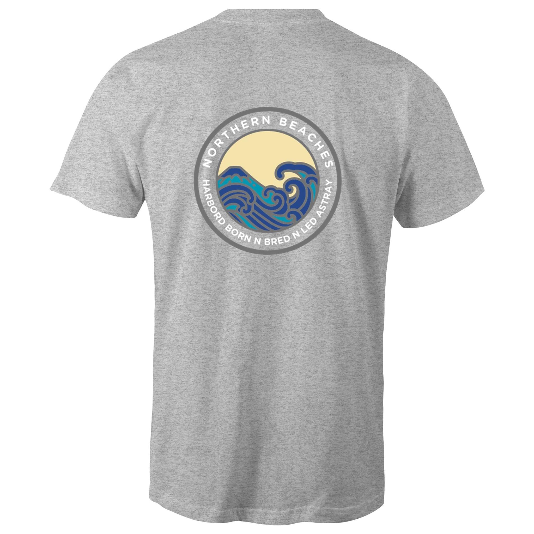 Harbord Born and Bred Northern Beaches Sydney Australia Printed Logo T-Shirt Ogo Merch