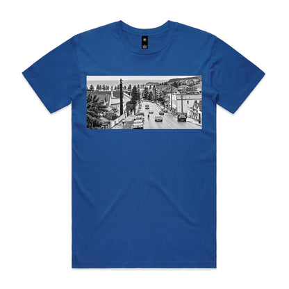 Vintage Manly Tyre Man Cotton T-Shirt | Northern Beaches