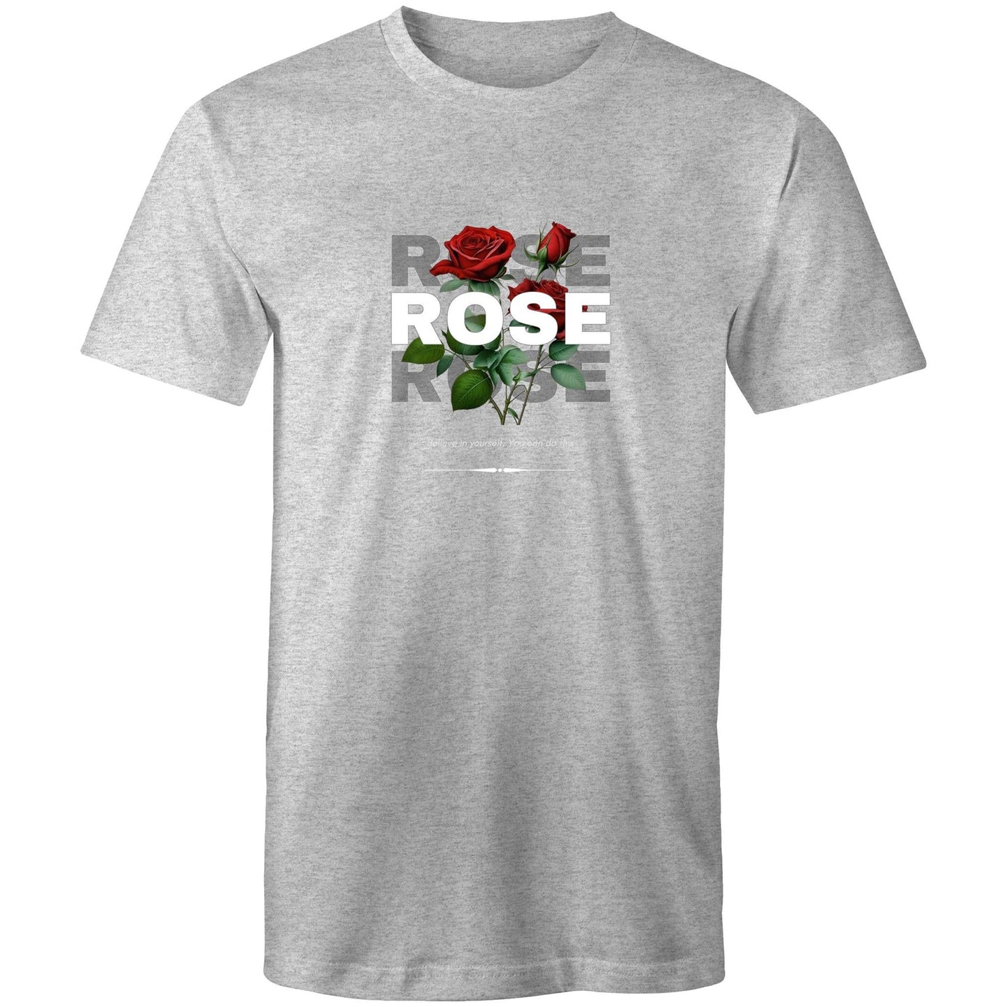 T-Shirt Rose Logo Print 
