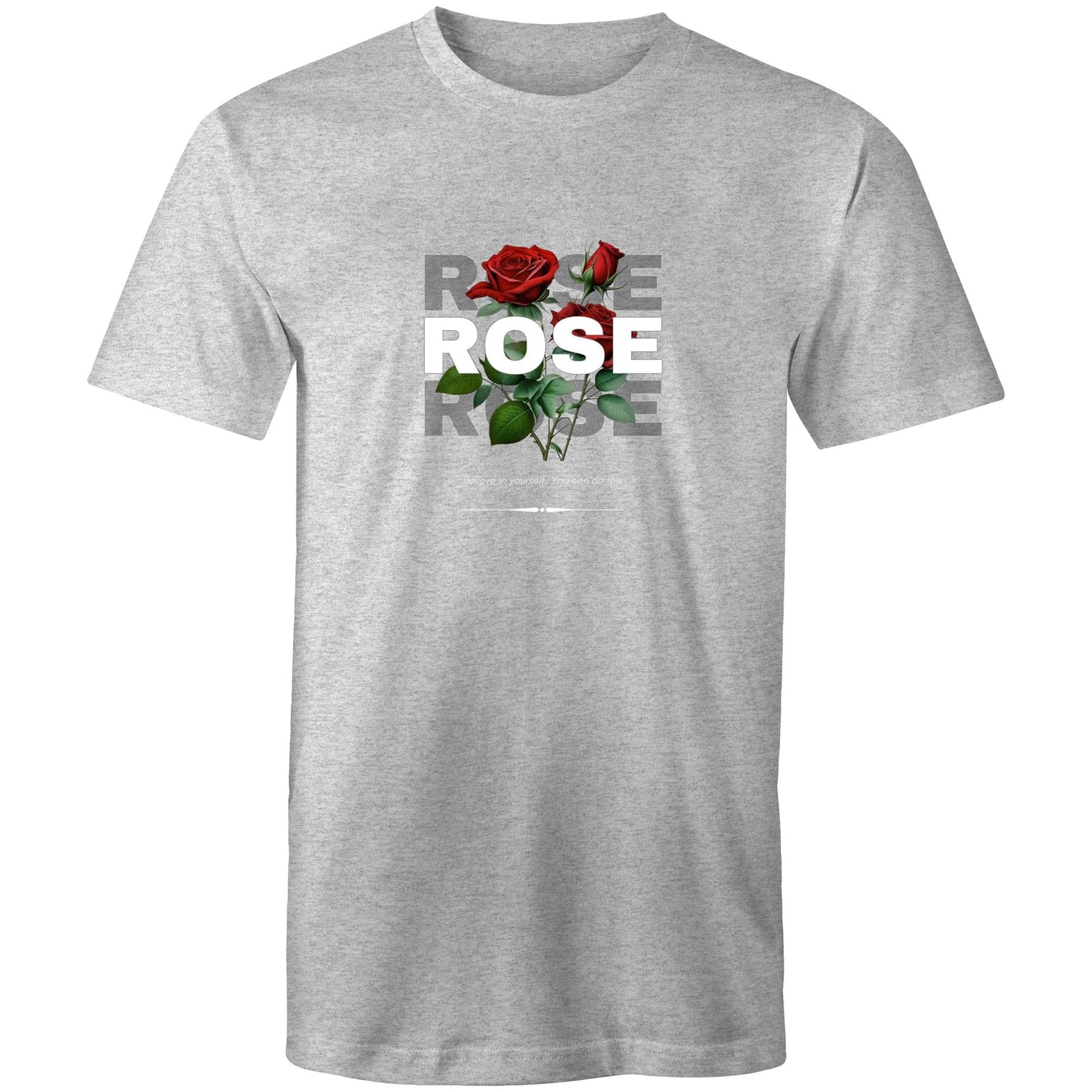 T-Shirt Rose Logo Print 