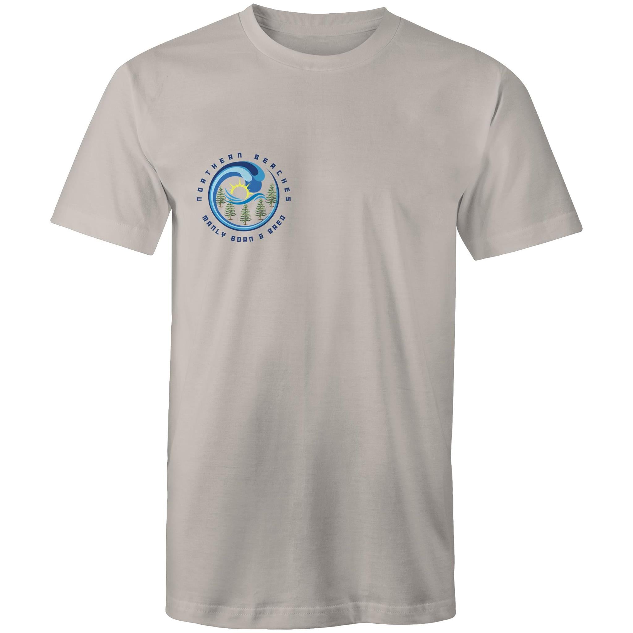 Manly Born n Bred Northern Beaches Sydney Australia Printed Logo T-Shirt Ogo Merch